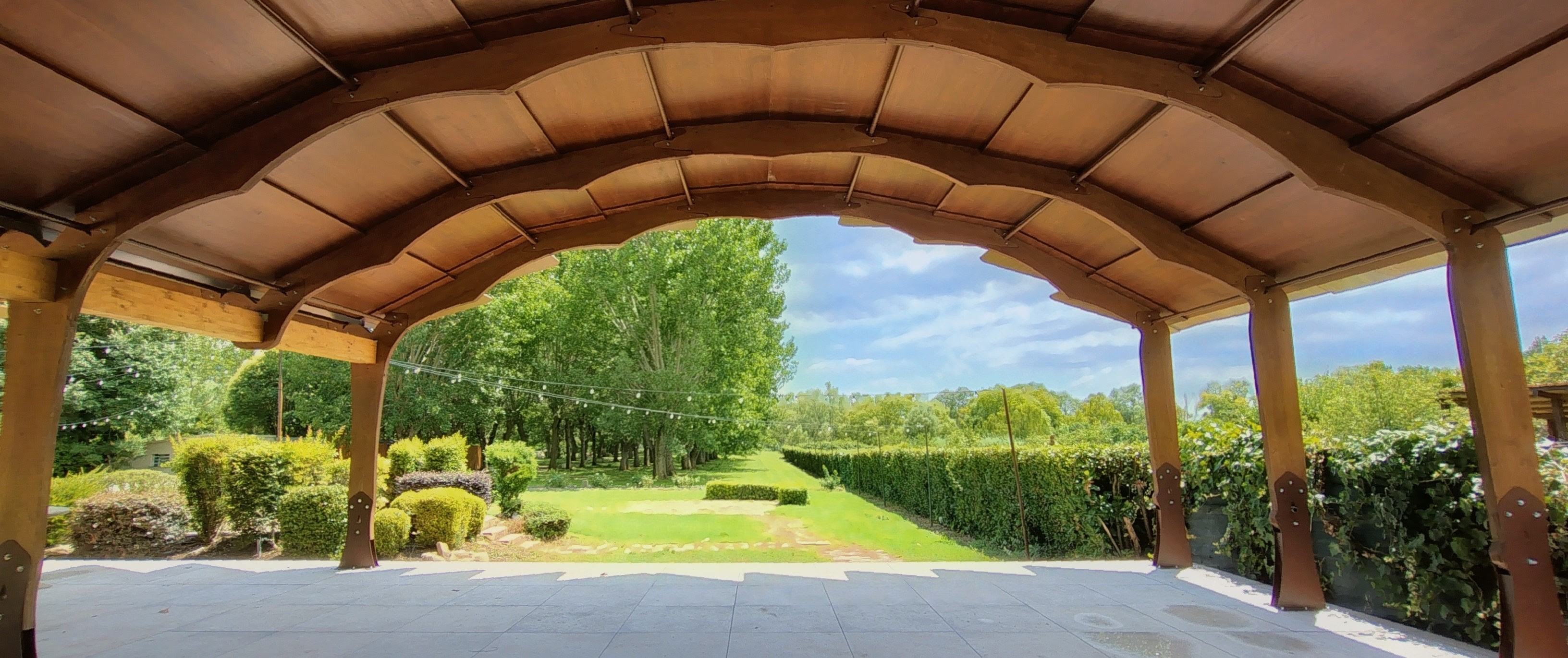 Padiglione su misura in legno — Life Architects